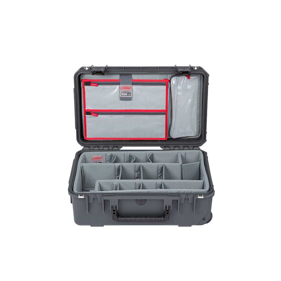 SKB Cases Skb Cases Iseries 2011-7 Case With Photo Dividers And Lid Organizer (Dark Gray) Equipment Cases & Bags