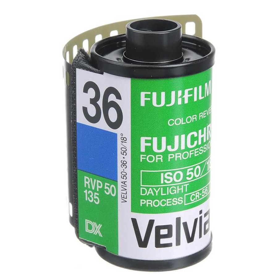 Fujifilm Fujifilm Rvp Fujichrome Velvia 50 135-36 Professional Color Slide (Transparency) Film (Iso-50) - Single Roll Film & Darkroom