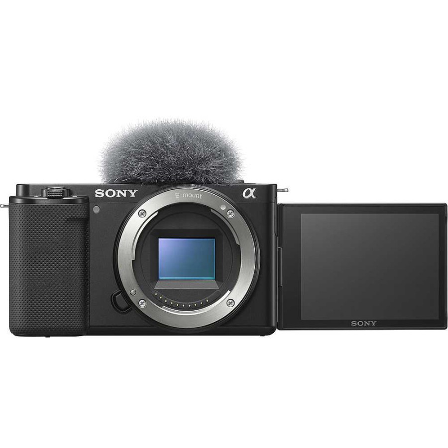 Sony Sony Alpha Zv-E10 Mirrorless Digital Camera Body (Black) With Sony E 11Mm F/1.8 Lens Mirrorless