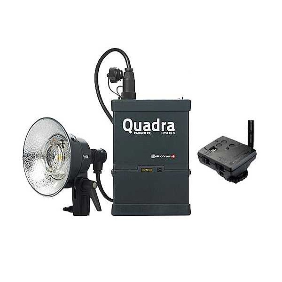 Elinchrom Elinchrom Quadra Living Light Kit With Lead Battery Monolight Strobe Heads & Kits