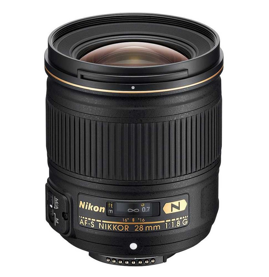 Nikon Nikon Af-S Nikkor 28Mm F/1.8G Lens Wide Angle Lenses