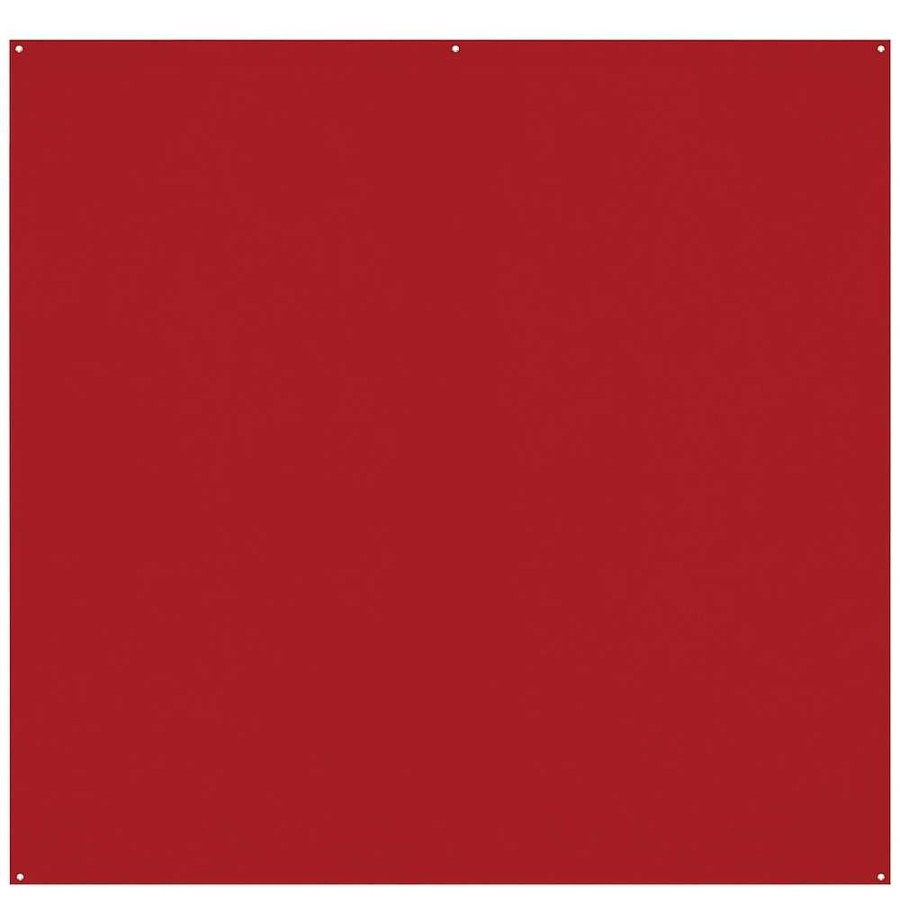 Westcott Westcott 8 X 8 Ft. Wrinkle-Resistant Backdrop (Scarlet Red) Fabric Backgrounds