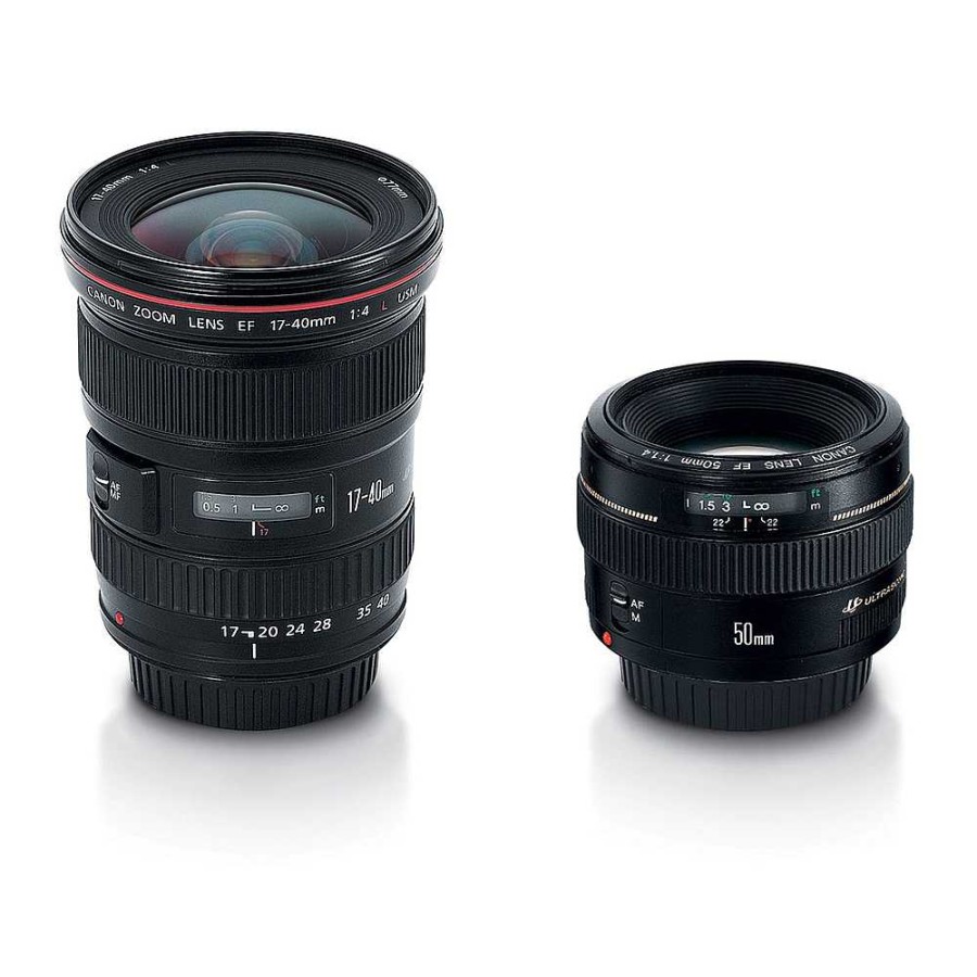 Canon Canon Advanced Two Lens Kit With 50Mm F/1.4 And 17-40Mm F/4L Lenses Zoom Lenses