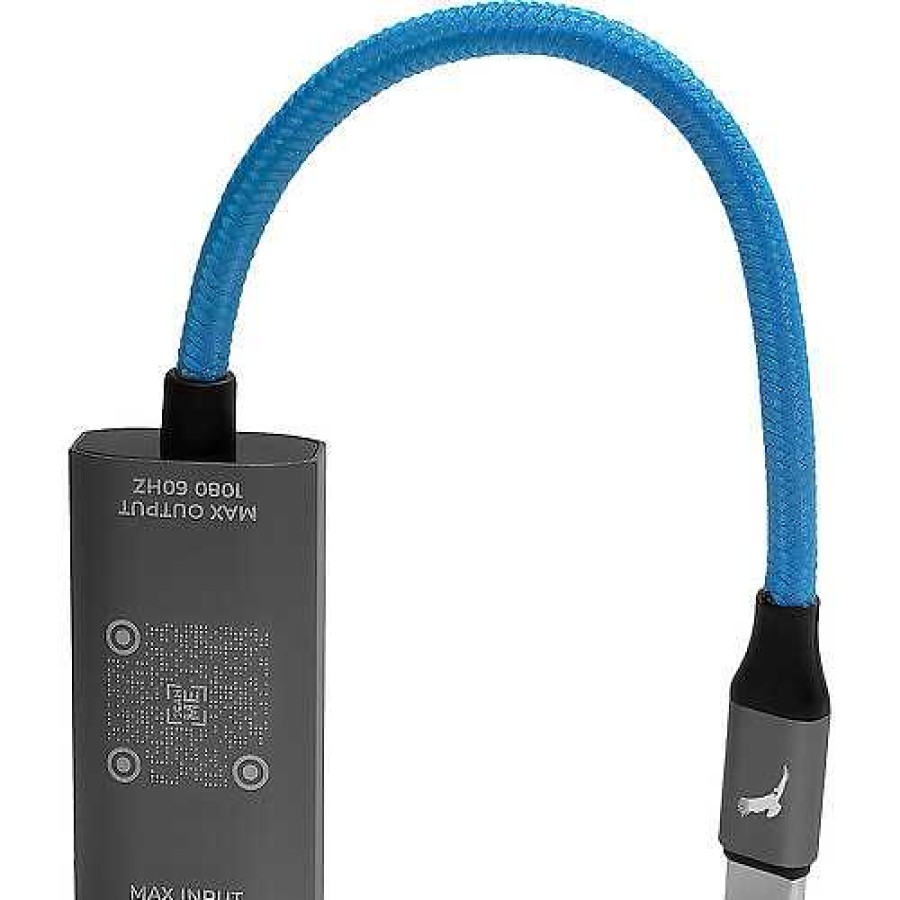 Kondor Blue Kondor Blue Hdmi To Usb-C Capture Card For Live Streaming Video & Audio Cables